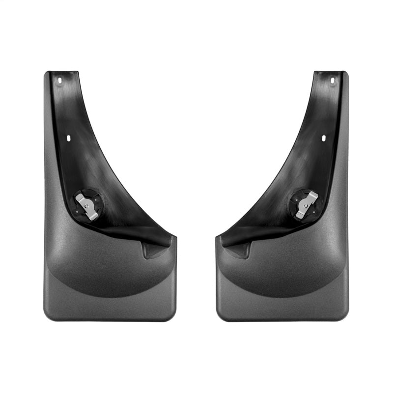 WeatherTech 21-22 Ford F-150 Raptor No Drill MudFlaps (Front + Mid + Rear Set) - Black