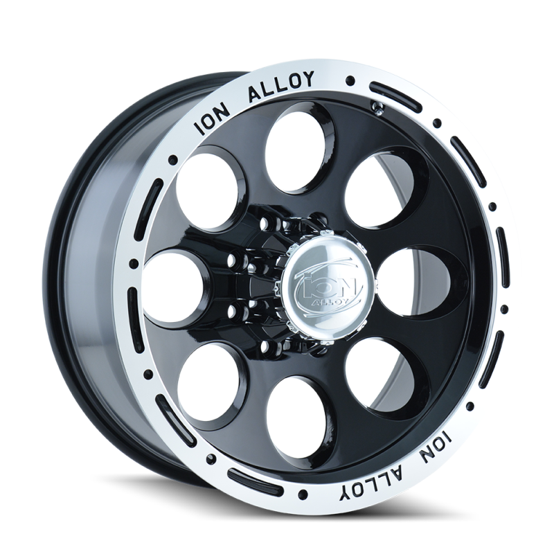 ION Type 174 16x8 / 8x170 BP / -5mm Offset / 130.8mm Hub Black/Machined Wheel