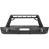 Westin 18-19 Jeep Wrangler JL Stubby Front Bumper - Textured Black