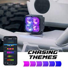Load image into Gallery viewer, XKGlow XKmax RGBW Addressable Cube Light Kit - Flood Beam