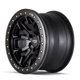 Dirty Life 9303 DT-1 20x9 / 6x135 BP / 12mm Offset / 87.1mm Hub Matte Black Wheel - Beadlock