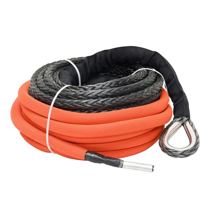 Superwinch Replacement Synthetic Rope 33/64in Dia x 78.7 ft L Tigershark 18000SR 12V/24V Winches