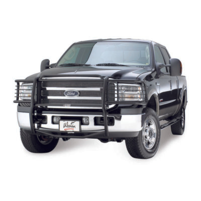 Westin 2005-2007 Ford F-250/350/450/550HD Super Duty Sportsman Grille Guard - Black