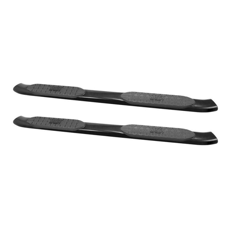 Westin 2019 Ram 1500 Quad Cab (Excl Classic) PRO TRAXX 5 Oval Nerf Step Bars - Black