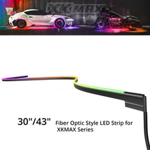 Load image into Gallery viewer, XKGlow XKmax Slim RGB Fiber Optic LED Light Strip - 30in