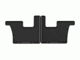 WeatherTech 13-19 Hyundai Santa Fe / 2019 Santa Fe XL Rear All-Weather Floor Mats - Black