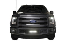 Load image into Gallery viewer, Putco 15-17 Ford F-150 - SS Black Bar Design w/10in Luminix Light Bar Bumper Grille Inserts