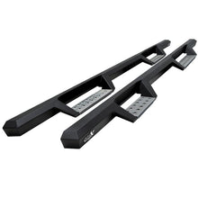 Load image into Gallery viewer, Westin 04-13 Chevy Silverado 1500 Crew Cab HDX Stainless Drop Nerf Step Bars - Textured Black