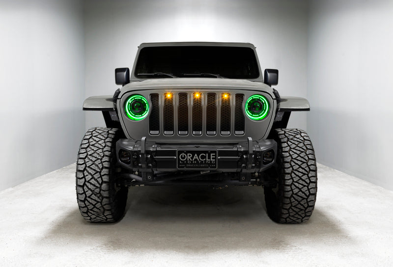 Oracle Oculus Bi-LED Projector Headlights for Jeep JL/Gladiator JT - w/ BC1 Controller SEE WARRANTY