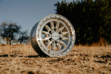 Method MR711 HD Bead Grip 18X9 +12mm Offset 8X170 125mm CB Machined - Clear Coat Wheel