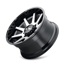 Load image into Gallery viewer, ION Type 143 17x9 / 5x127 BP / -12mm Offset / 71.5mm Hub Black/Machined Wheel