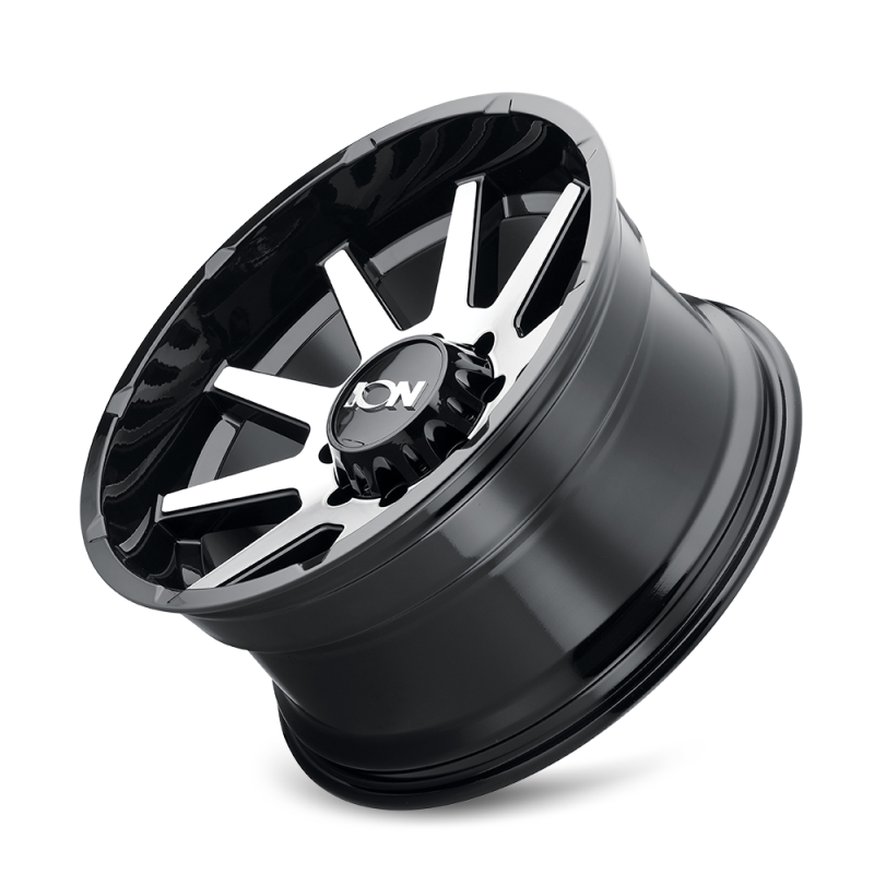 ION Type 143 17x9 / 8x170 BP / -12mm Offset / 125.2mm Hub Black/Machined Wheel