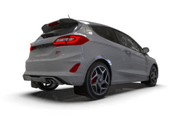 Rally Armor 18-23 Ford Fiesta ST MK8 Black UR Mud Flap w/Red Logo