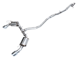 AWE Tuning 22+ Honda Civic Si/Acura Integra Touring Edition Catback Exhaust - Dual Chrome Silver Tip