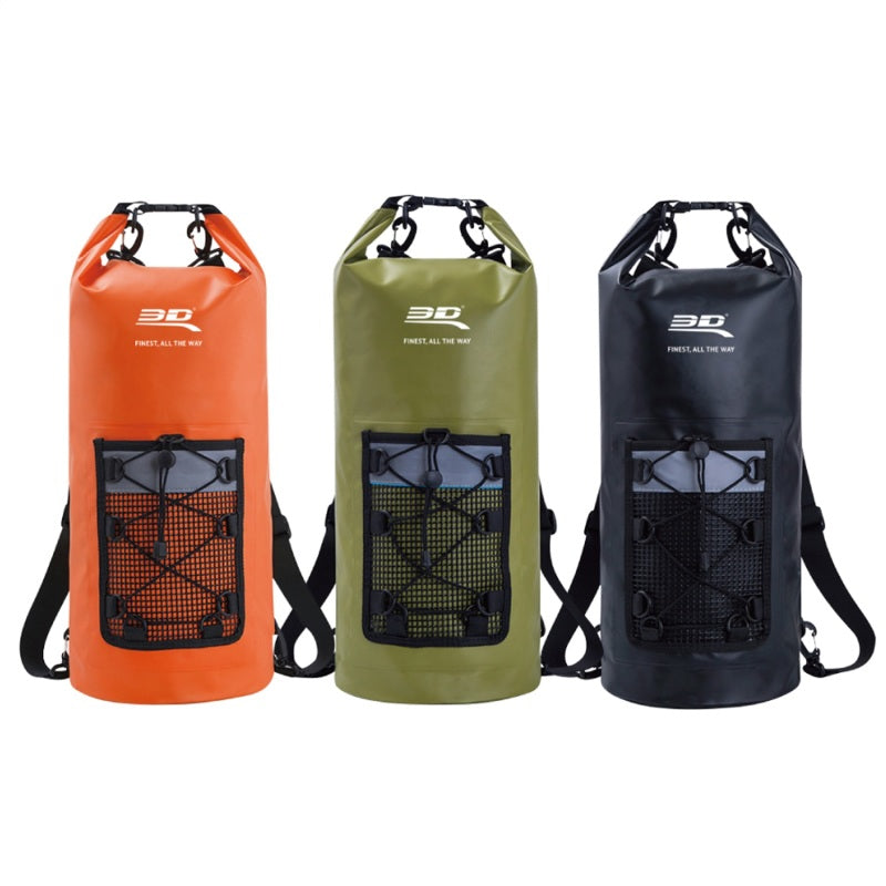 3D MAXpider Roll-Top Dry Bag Backpack - Orange