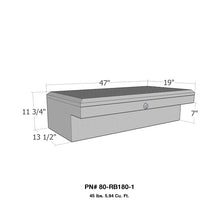 Load image into Gallery viewer, Westin/Brute Low Profil LoSider Sid Rail 47in Box - Aluminum