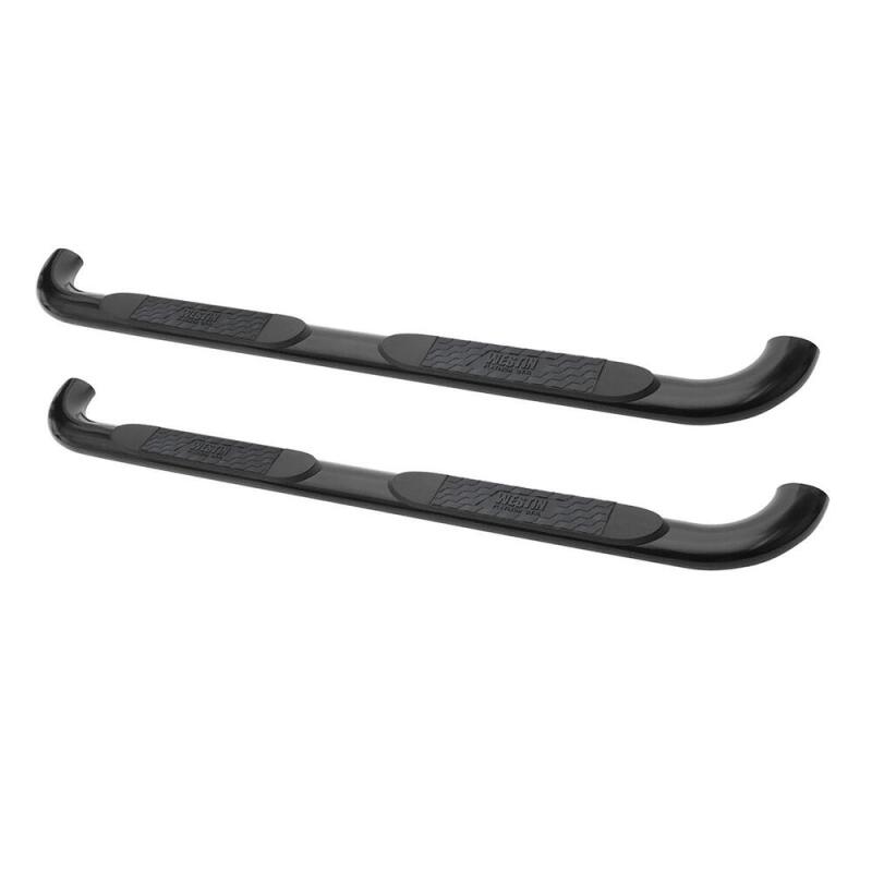 Westin 2003-2013 Chevrolet/GMC Avalanche 1500 w/out cladding Platinum 4 Oval Nerf Step Bars - Black