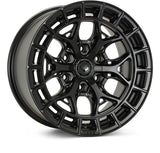 Vossen HFX-6 24x10 - 6x135 - ET25 - Deep - 87.1 - Satin Black Wheel