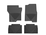 WT Rubber Mats - Front - Blk