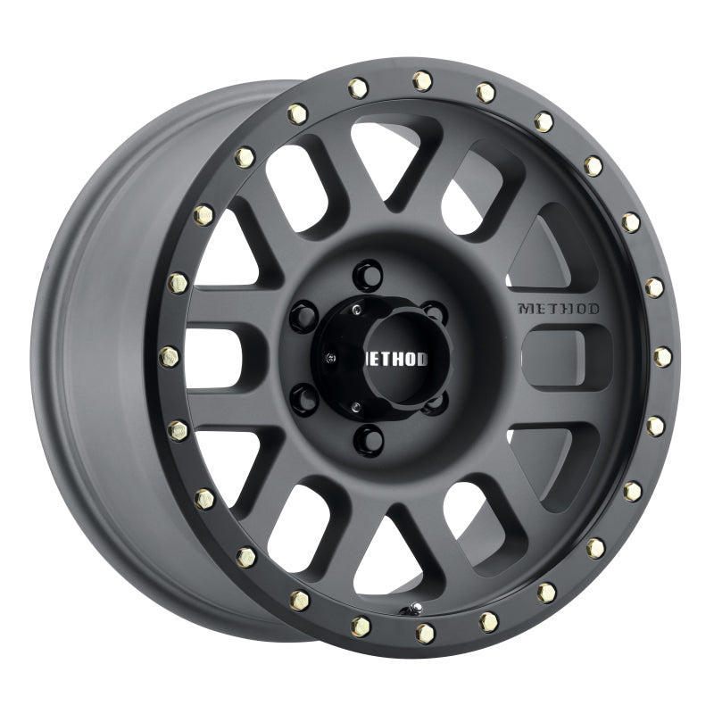 Method MR309 Grid 18x9 0mm Offset 6x5.5 108mm CB Titanium/Black Street Loc Wheel