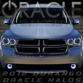 Oracle Dodge Durango 11-13 Halo Kit - ColorSHIFT w/ Simple Controller