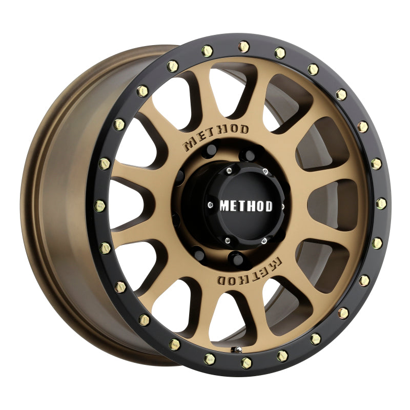 Method MR305 NV 20x10 -18mm Offset 8x170 130.81mm CB Bronze Wheel