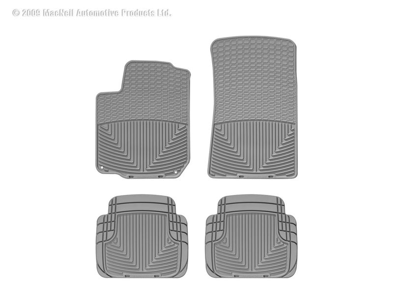 WT Rubber Mats - Front - Grey