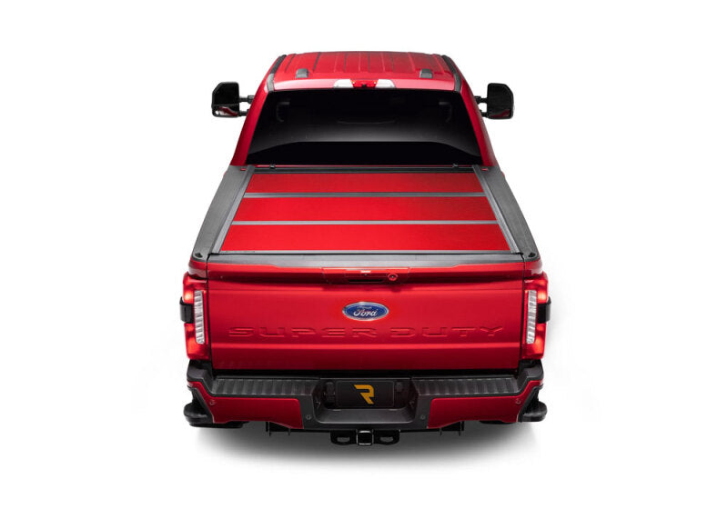 UnderCover 17-20 Ford Super Duty 80.4in Fusion Bed Cover - Magma Red