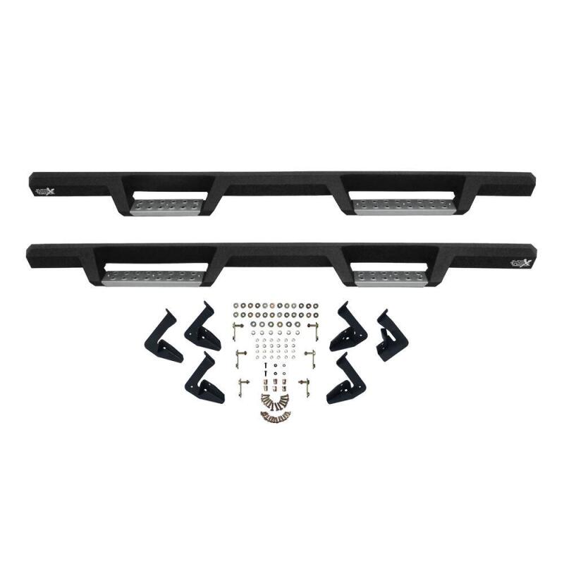 Westin/HDX 07-18 GM 15/25/3500 Crew Cab (Excl. Classic) SS Drop Nerf Step Bars - Textured Black