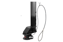 Load image into Gallery viewer, Gen-Y Viking 4in Round/6in Offset SnapLatch 2-5/16in Coupler / 6K TW 25K w/Pull Cable- Texture Blk