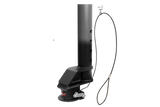 Gen-Y Viking 4in Round/6in Offset SnapLatch 2-5/16in Coupler / 6K TW 25K w/Pull Cable- Texture Blk