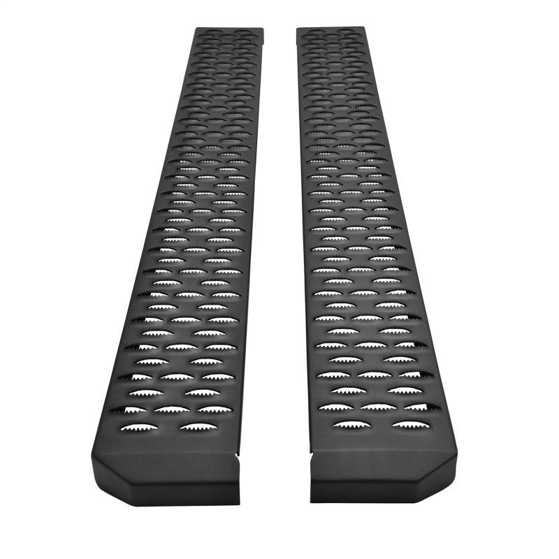 Westin Grate Steps Running Boards 54 in - Textured Black