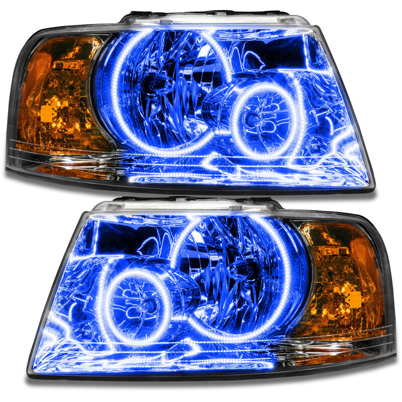 Oracle 03-06 Ford Expedition SMD HL - Chrome - ColorSHIFT w/ Simple Controller