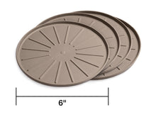 Load image into Gallery viewer, WeatherTech Round Coaster Set 6in. - Terracotta (Set of 4)