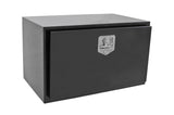 Deezee Universal Tool Box - Specialty Underbed Black BT Alum 24X18X18 (Txt Blk)