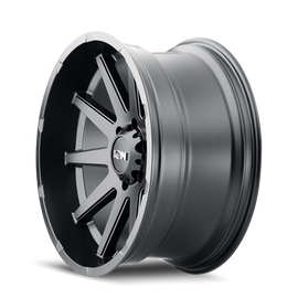 ION Type 143 18x9 / 8x165.1 BP / 18mm Offset / 125.2mm Hub Matte Black Wheel