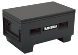 Tradesman Steel Job Site Box/Chest (Heavy Duty/Medium) (48in.) - Black
