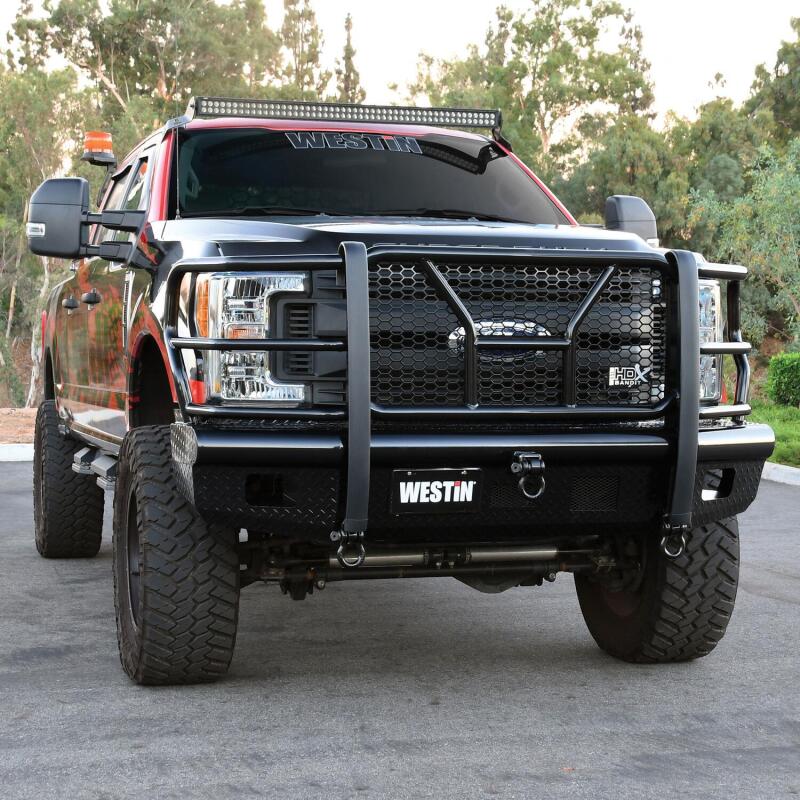 Westin/HDX Bandit 17-19 Ford F-250 / F-350 Front Bumper - Textured Black