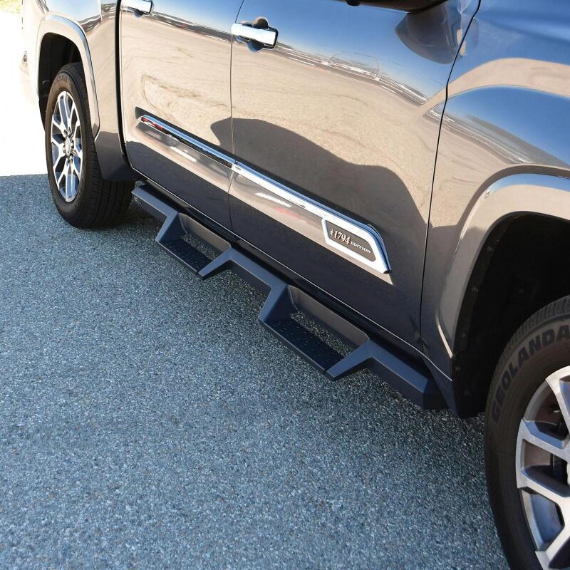 Westin Toyota Tundra CrewMax 2022 Drop Nerf Step Bars - Textured Black