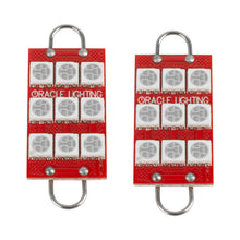 Load image into Gallery viewer, Oracle 44MM 6 LED 3 Chip - Loop Festoon Bulbs (Pair) - Red SEE WARRANTY