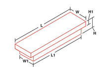 Load image into Gallery viewer, Deezee Universal Tool Box - Specialty Narrow BT Alum FULLSIZE