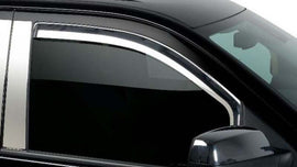 Putco 2021 Ford F-150 - Super Crew / Super Cab / Reg Cab Element Chrome Window Visors (Front Only)
