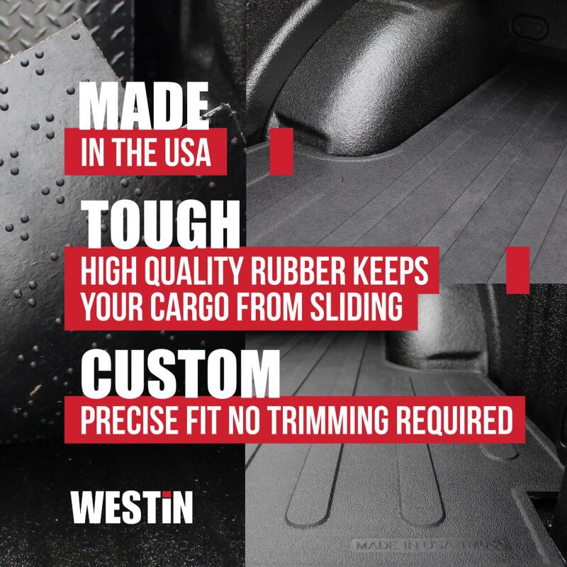 Westin 1999-2007 Chevy Silverado Std (Old Body Style) (6.5 ft Bed) Truck Bed Mat - Black