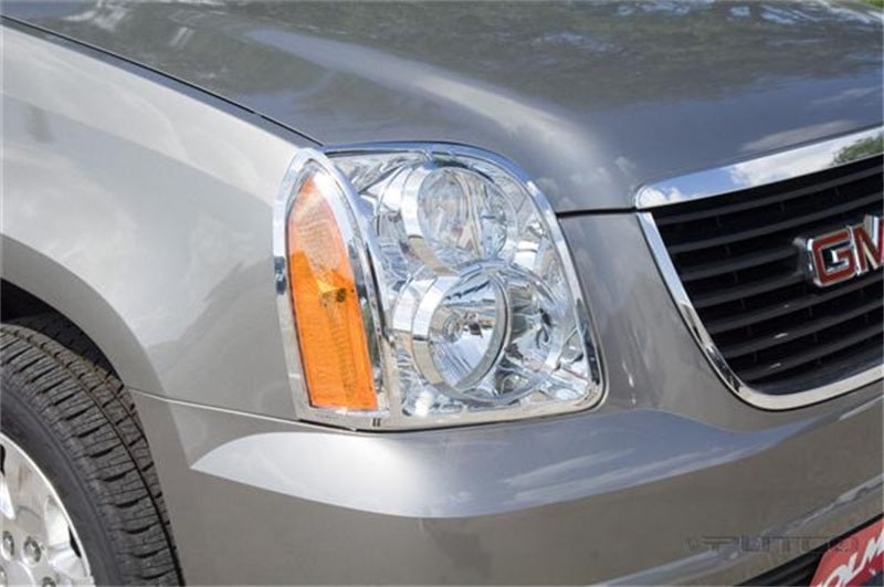 Putco 07-14 GMC Yukon XL Head Lamp Overlays & Rings