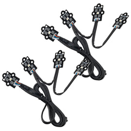 Oracle 2021 Chevy Silverado HD 2500/3500 RGB+W Headlight DRL Upgrade Kit ColorSHIFT 2