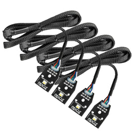 Oracle 15-21 Dodge Charger RGB+W DRL Headlight DRL  Kit - ColorSHIFT w/ BC1 Controller