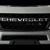 Putco 2020 Chevy Silverado HD - Grille Letters - Stainless Steel Chevrolet Letters