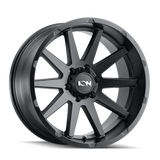 ION Type 143 20x9 / 6x139.7 BP / 0mm Offset / 106mm Hub Matte Black Wheel