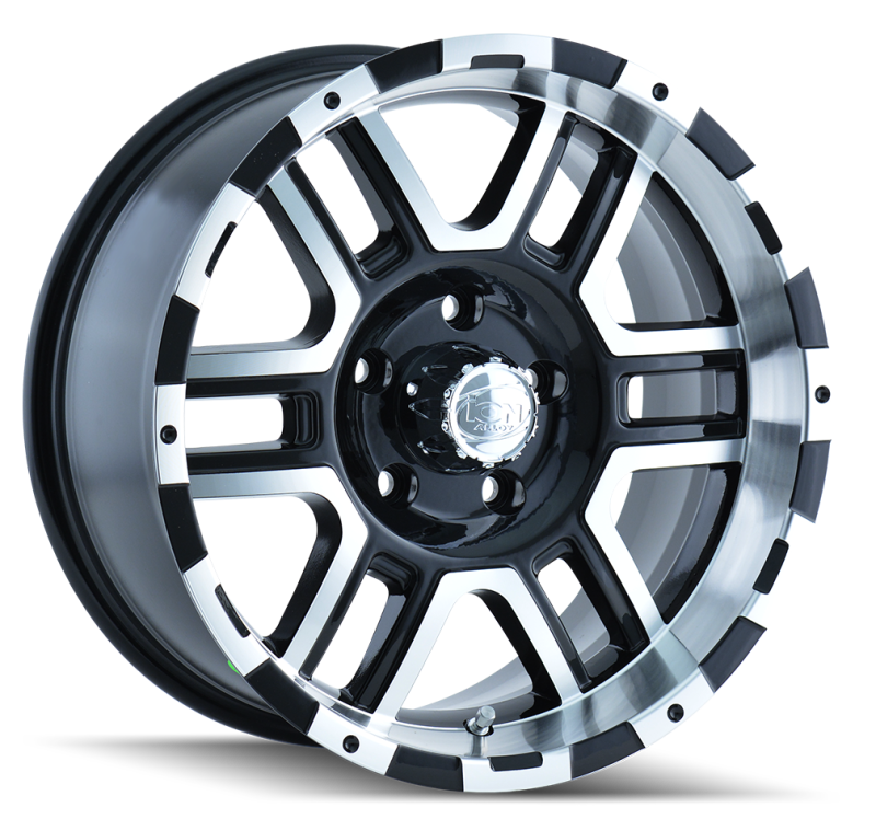 ION Type 179 20x9 / 8x165.1 BP / 12mm Offset / 130.8mm Hub Black/Machined Wheel