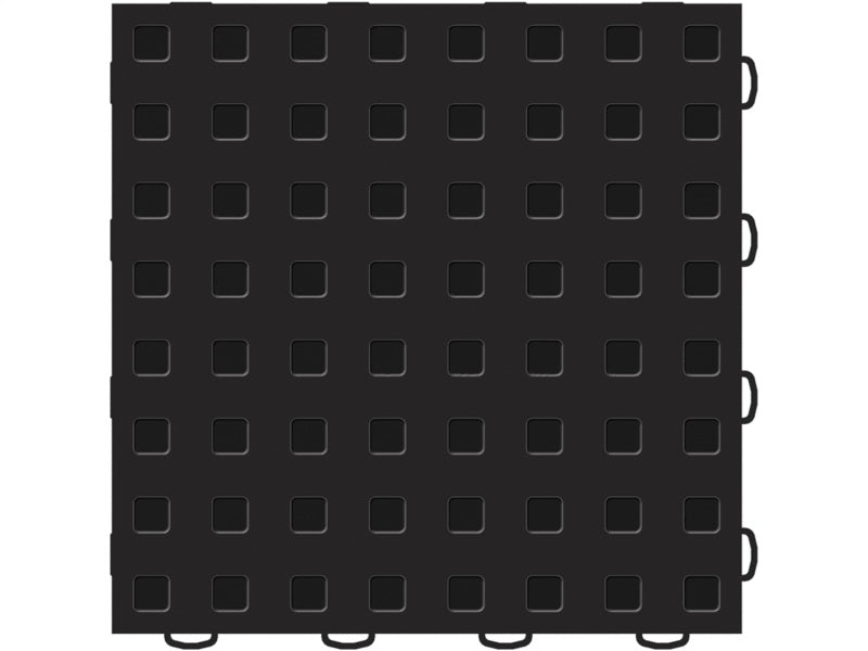 WeatherTech TechFloor - 3in X 12in Tiles(Right Loop) - Black/Black **Order in Qtys of 10